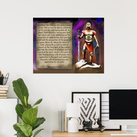 Poster Armor de Dieu II (Bureau à domicile)