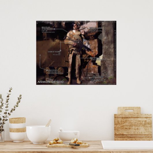 Poster Armor de Dieu : Version moderne (Cuisine)