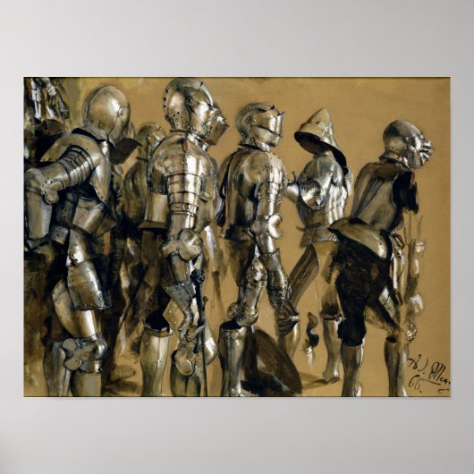 Poster Armure, 1866 (Devant)