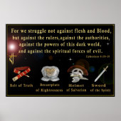 Poster Armure de Dieu (Devant)