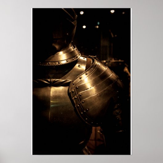 Poster Armure foncée (Devant)