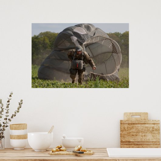Poster Army Paratrooper (Cuisine)