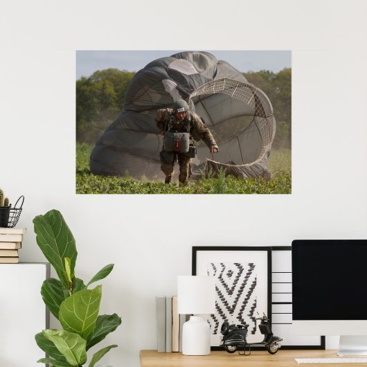 Poster Army Paratrooper (Bureau à domicile)