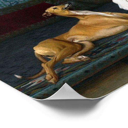 Poster Arnaut et son chien (Coin)