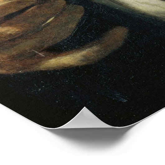 Poster Arnold Böcklin - Autoportrait avec mort (Coin)