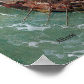 Poster Arnold Böcklin Odysseus et Polyphemus (Coin)