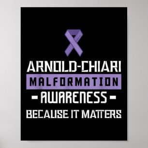 Poster Arnold Chiari Malformation Guerrier S Sensibilisat