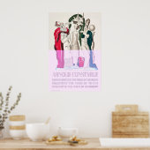 Poster Arnold Constable Mode Art Nouveau Jean-Dupas (Cuisine)