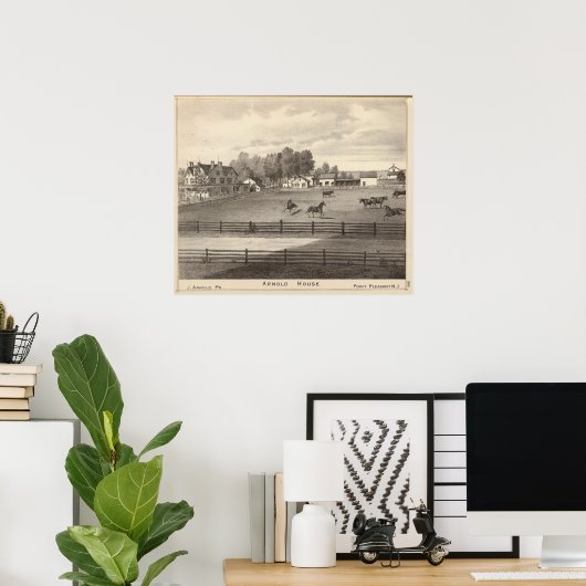 Poster Arnold House, Point Pleasant, NJ (Bureau à domicile)