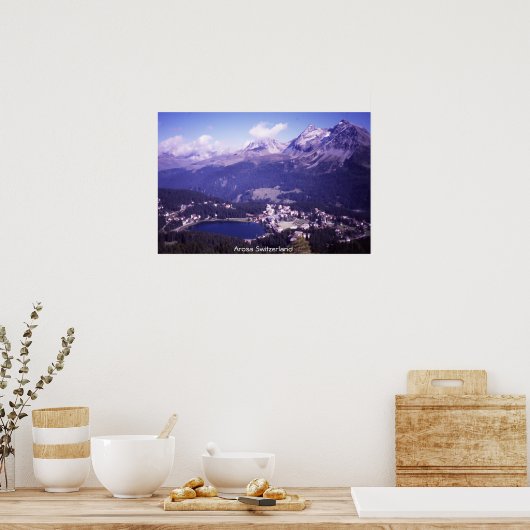Poster Arosa Suisse (Cuisine)