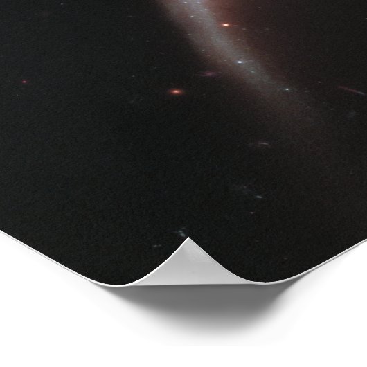 Poster Arp 273 Galaxies en interaction (télescope Hubble) (Coin)