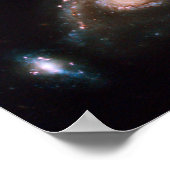 Poster Arp 274 Galaxies Espace NASA (Coin)