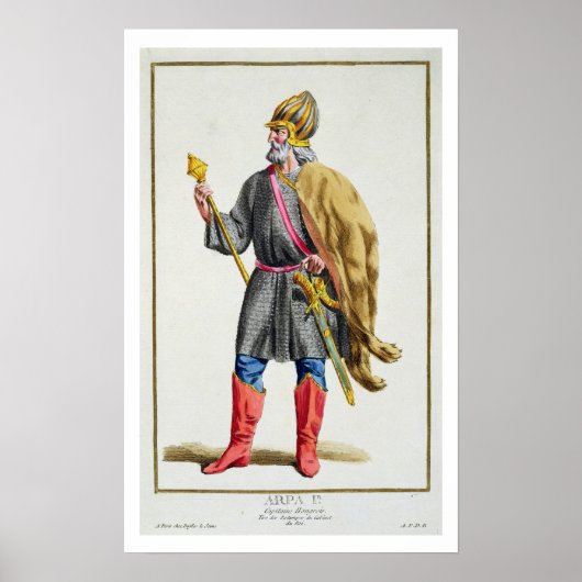 Poster Arpa I de 'Receuil des Estampes, Représentation le (Devant)