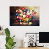 Poster Arrangement de carnation (Bureau à domicile)