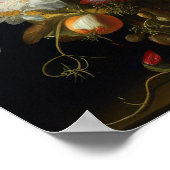 Poster Arrangement de fleurs d'été Durée de vie (Coin)