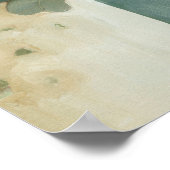 Poster Arrangement neutre - Verdure dans le Vase (Coin)