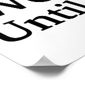 Poster Arrêt (Coin)