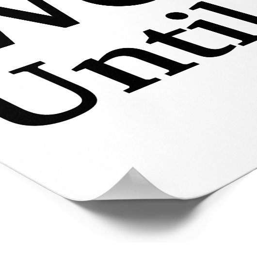 Poster Arrêt (Coin)