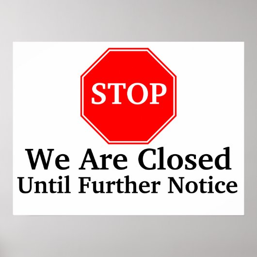 Poster Arrêt (Devant)