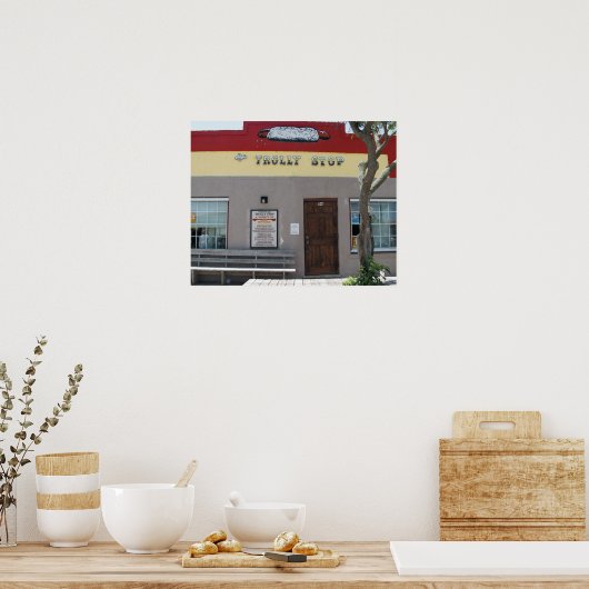 Poster Arrêt chariot (Cuisine)