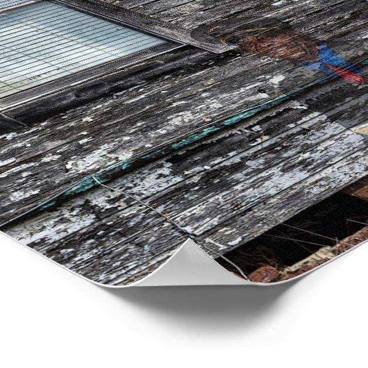 Poster Arrêt de bus Greyhound (Coin)