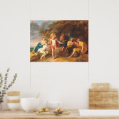 Poster Arrêt de Midas - Jan van den Hoecke Fine Art (Cuisine)