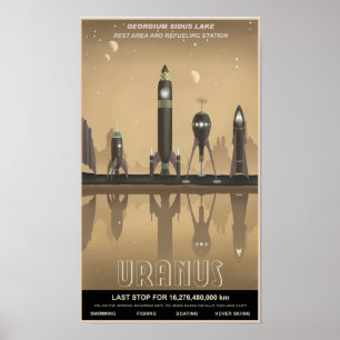 Poster Arrêt de repos d'Uranus