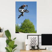 Poster Arrêt de vélo BMX (Bureau à domicile)