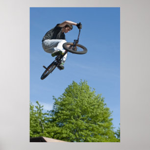 Poster Arrêt de vélo BMX