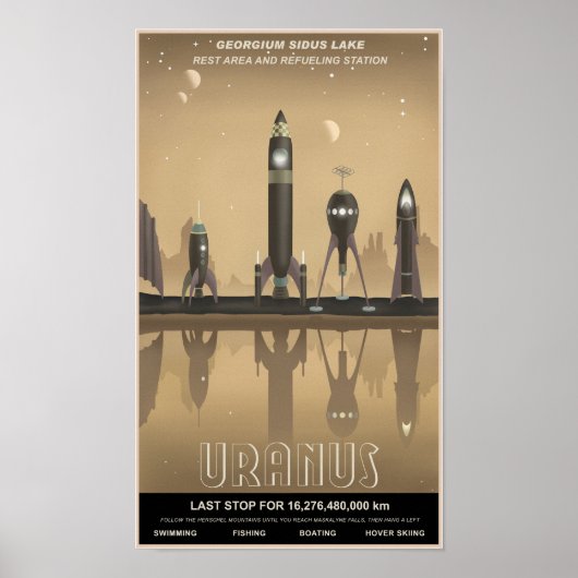 Poster Arrêt d'Uranus (Devant)