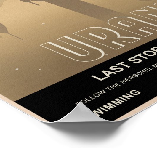 Poster Arrêt d'Uranus (Coin)