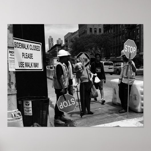 Poster Arrêt lent (Devant)