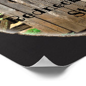 Poster Arrêt Redneck (Coin)