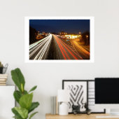 Poster Arrêt routier en allemagne (Bureau à domicile)