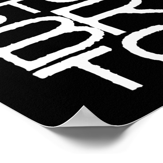 POSTER ARRÊTE-LE. (Coin)