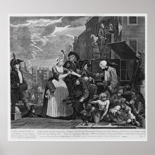 Poster Arrêté pour dette (Devant)