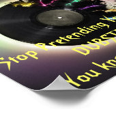 Poster Arrêter de faire semblant... (Coin)