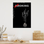Poster Arrêter de fumer (Cuisine)