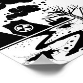 Poster arrêter endommager l'environnement (Coin)