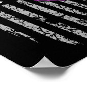 Poster Arrêter la cruauté animale Usa Drapeau Animaux de (Coin)