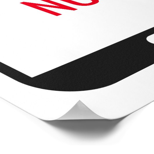 Poster Arrêter la cyberintimidation (Coin)