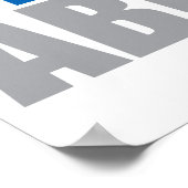 Poster Arrêter la maltraitance infantile (Coin)