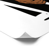 Poster Arrêter l'affiche d'incarcération en masse 16 x 12 (Coin)