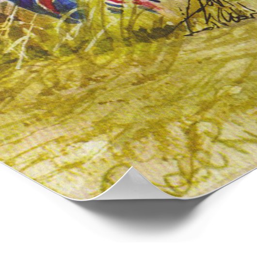 Poster Arrêter le marquage (Coin)