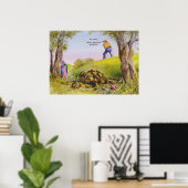 Poster Arrêter le marquage (Bureau à domicile)