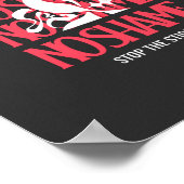 Poster Arrêter les aides (Coin)