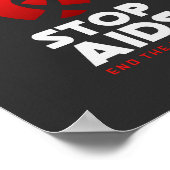 Poster Arrêter les aides (Coin)