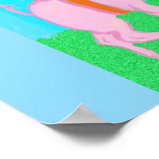 Poster Arrêter les tests sur les animaux (Coin)