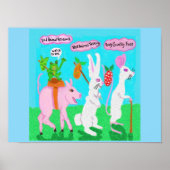 Poster Arrêter les tests sur les animaux (Devant)