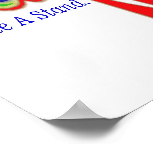 Poster arrêter l'intimidation (Coin)